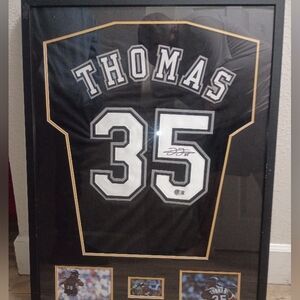 AUTHENTIC FRANK THOMAS SIGNED JERSEY